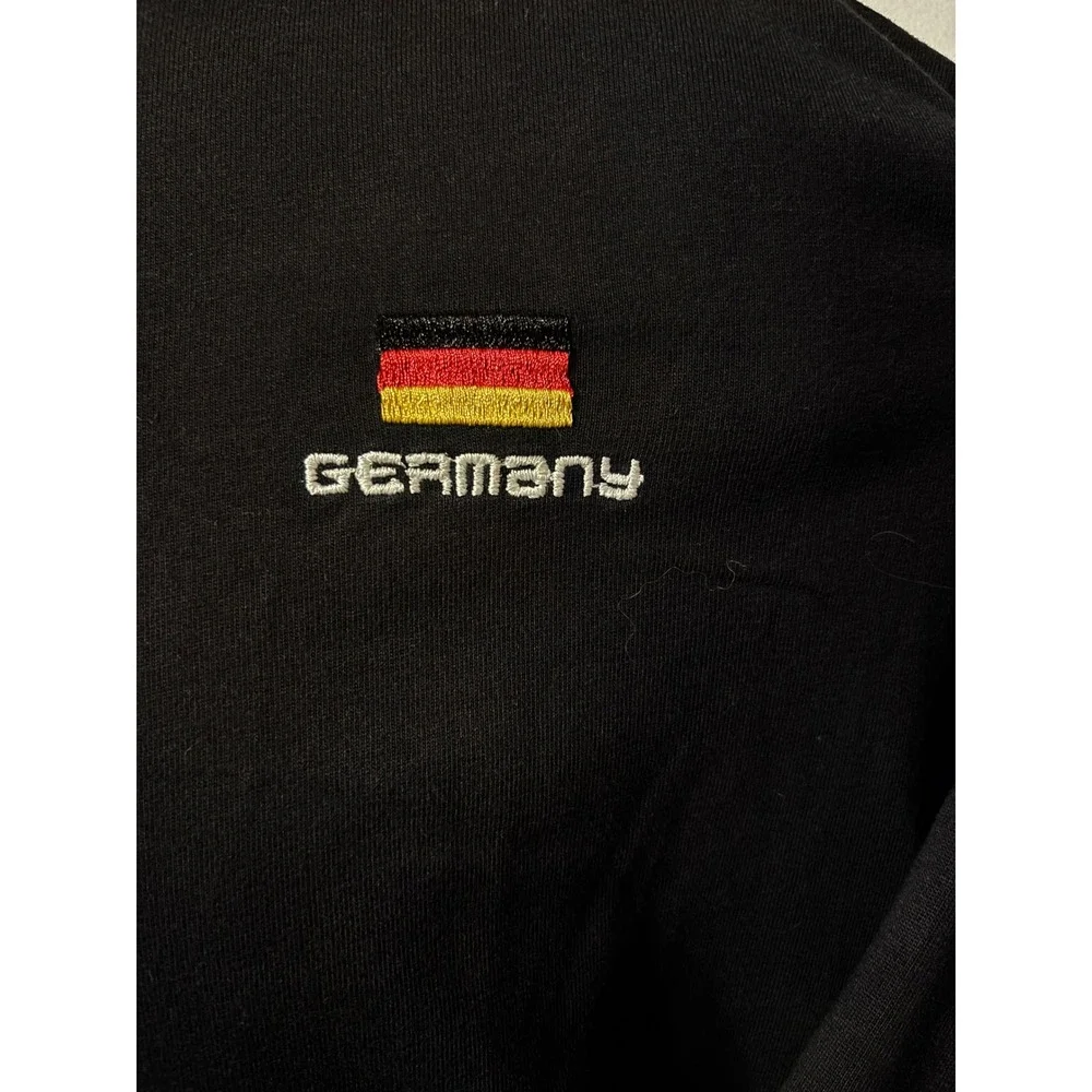 H&M Divided Germany‎ Long Sleeve Shirt Mens Small Black Excellent Graphic Tee